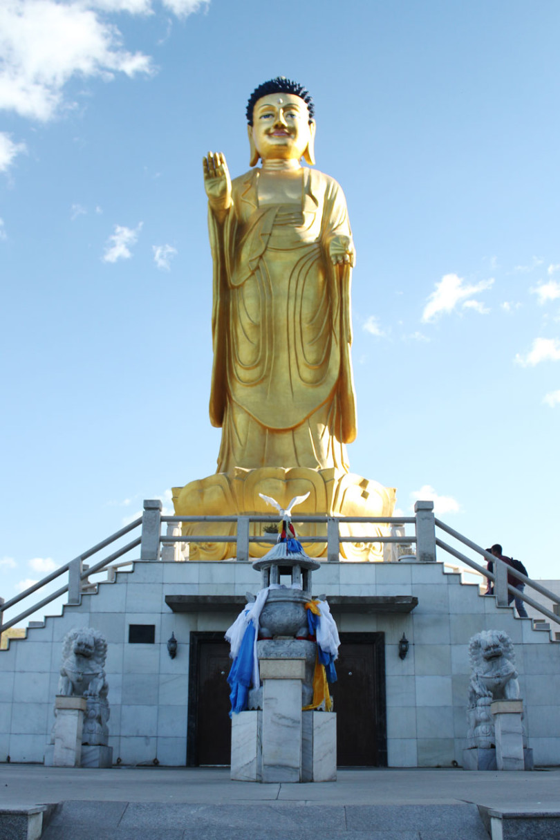 Złoty Budda w Ułan Batorze