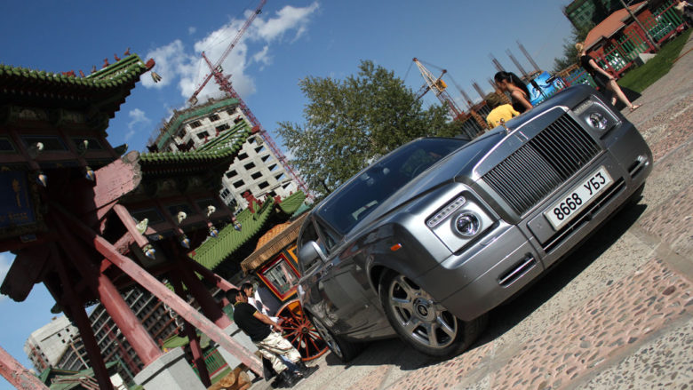 Rolls-Royce in Mongolia