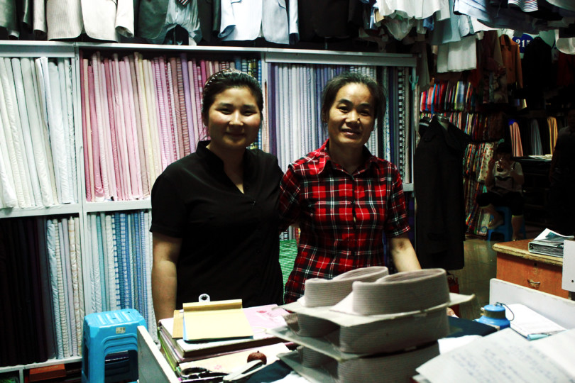 Шанхайский рынок ткани и портных 
