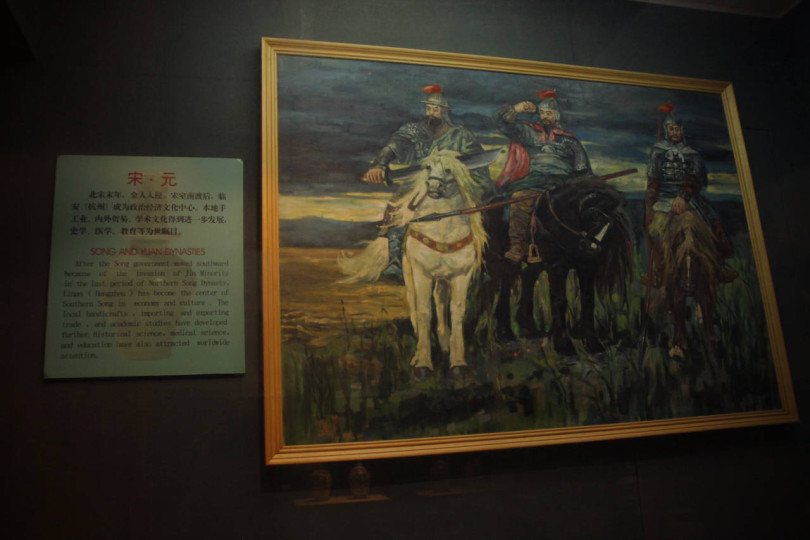 Mocarze, rosyjski obraz w chińskim muzeum