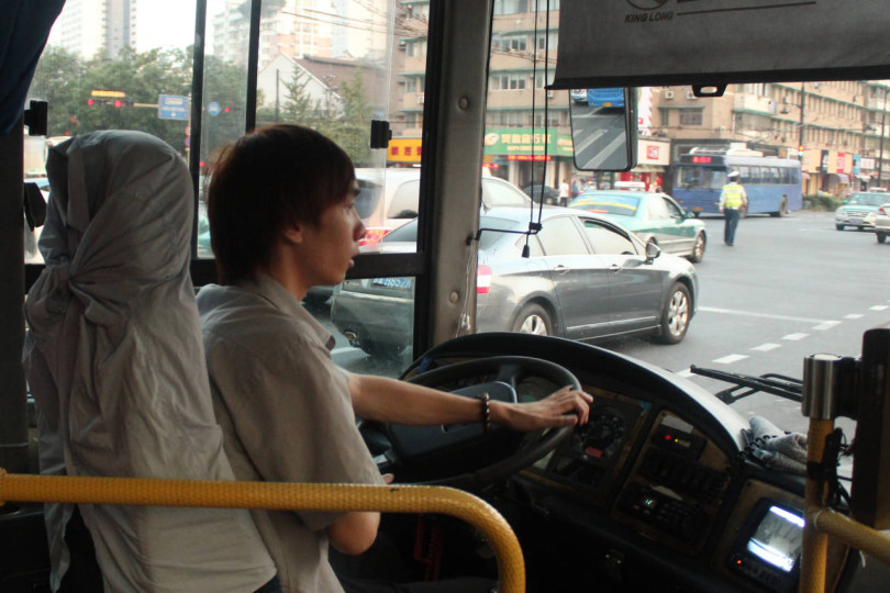 Kierowca w Hangzhou