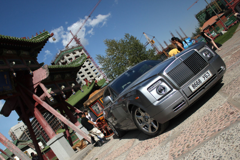 Rolls-Royce w Mongolii