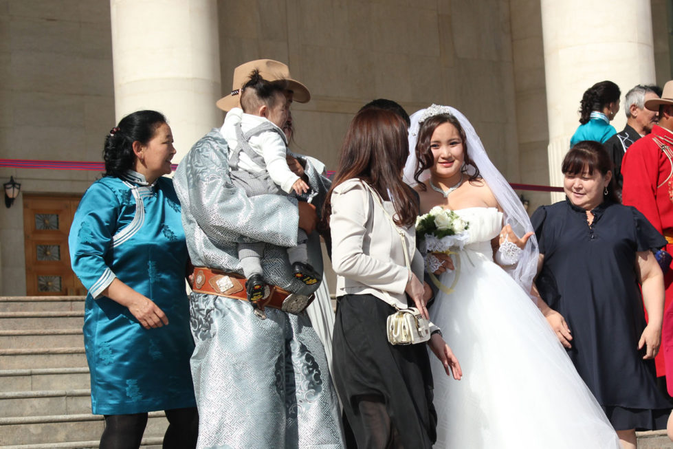 Ślub w Mongolii