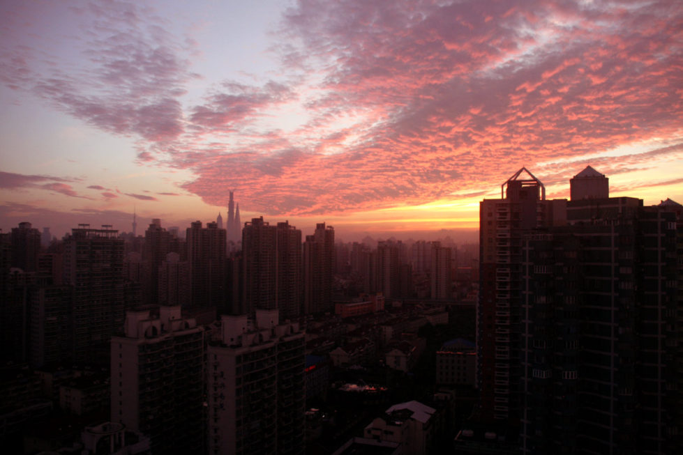 Рассвет над Шанхаем