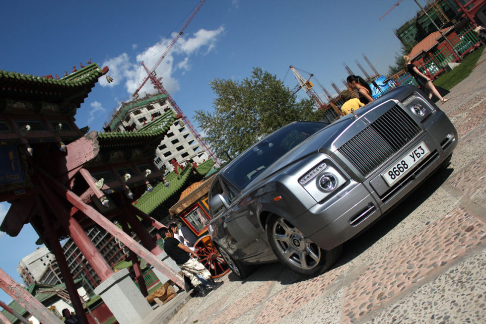 Rolls-Royce in Mongolia