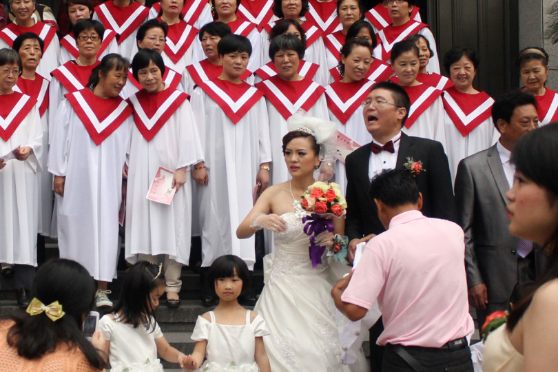 Ślub kościelny w Chinach