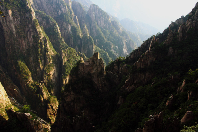 Пик горы Хуаншань