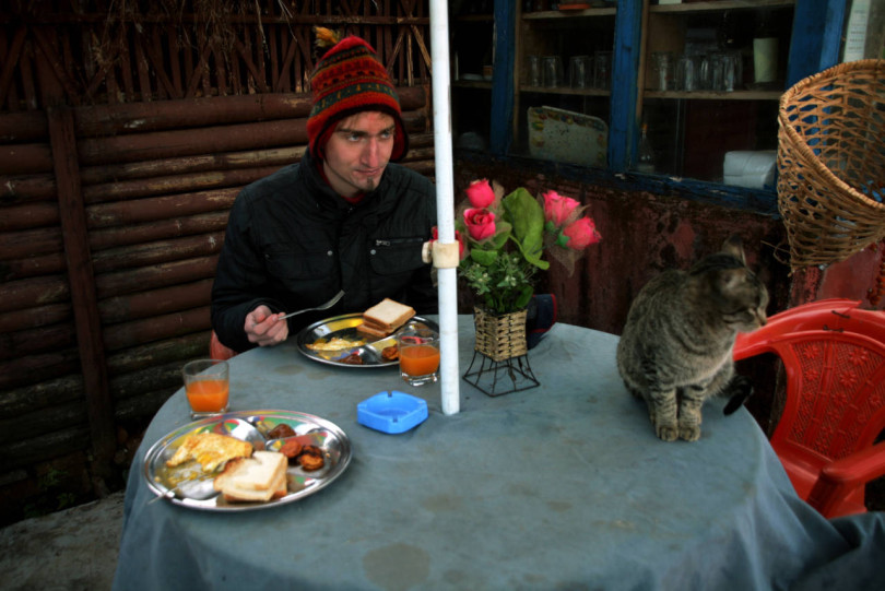 Завтрак в Непале