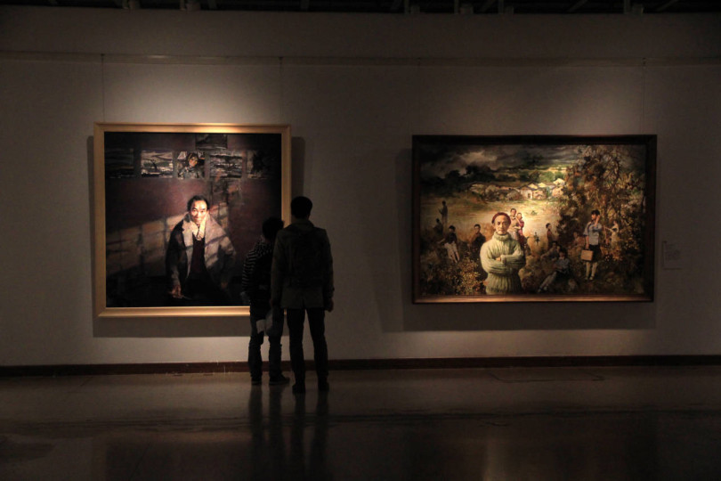 Muzeum obok Akademii Sztuk Pięknych w Hangzhou