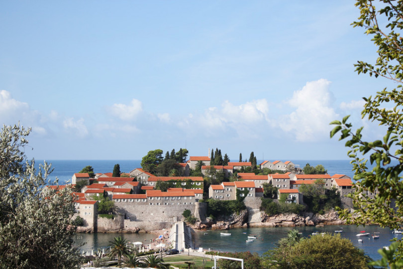 Wyspa Świętego Szczepana w Czarnogórze