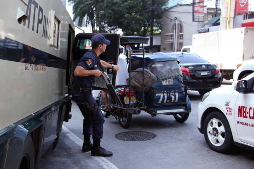Ochroniarze w Manili