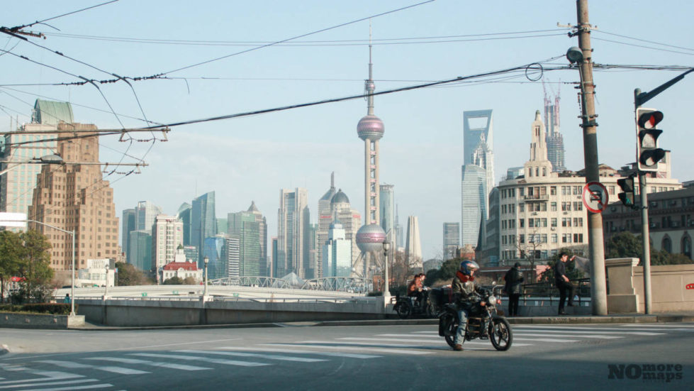 Motocykle w Szanghaju
